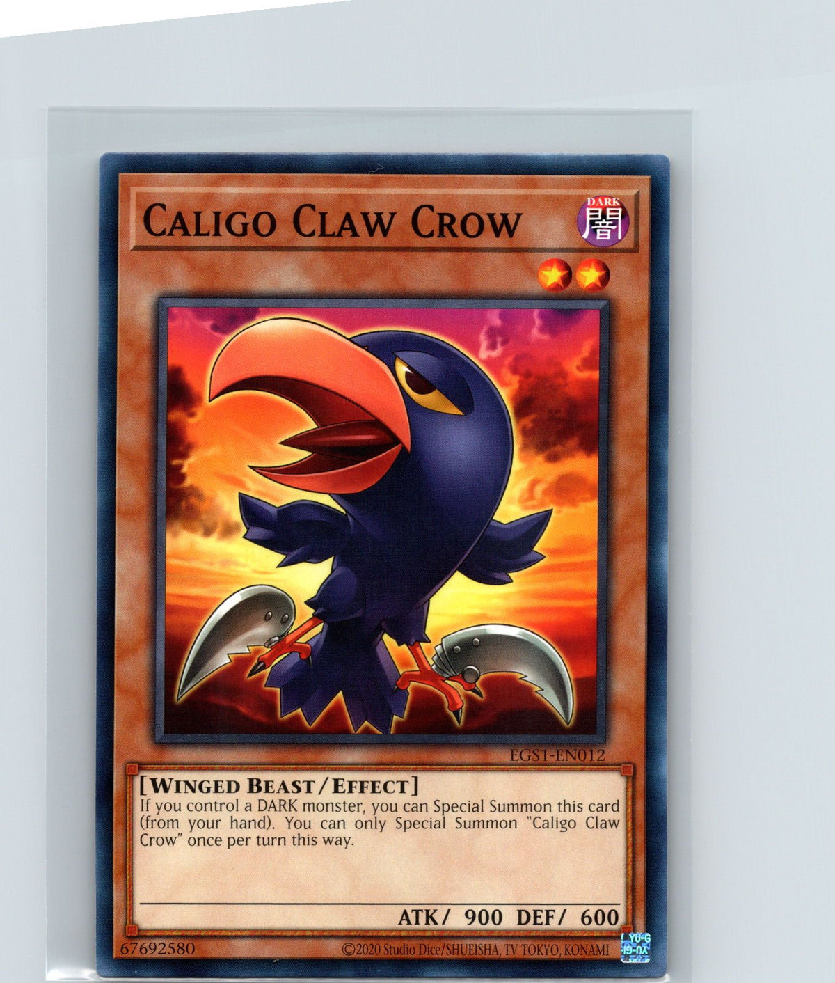 Caligo Claw Crow Unlimited Common EGS1-EN012 NM