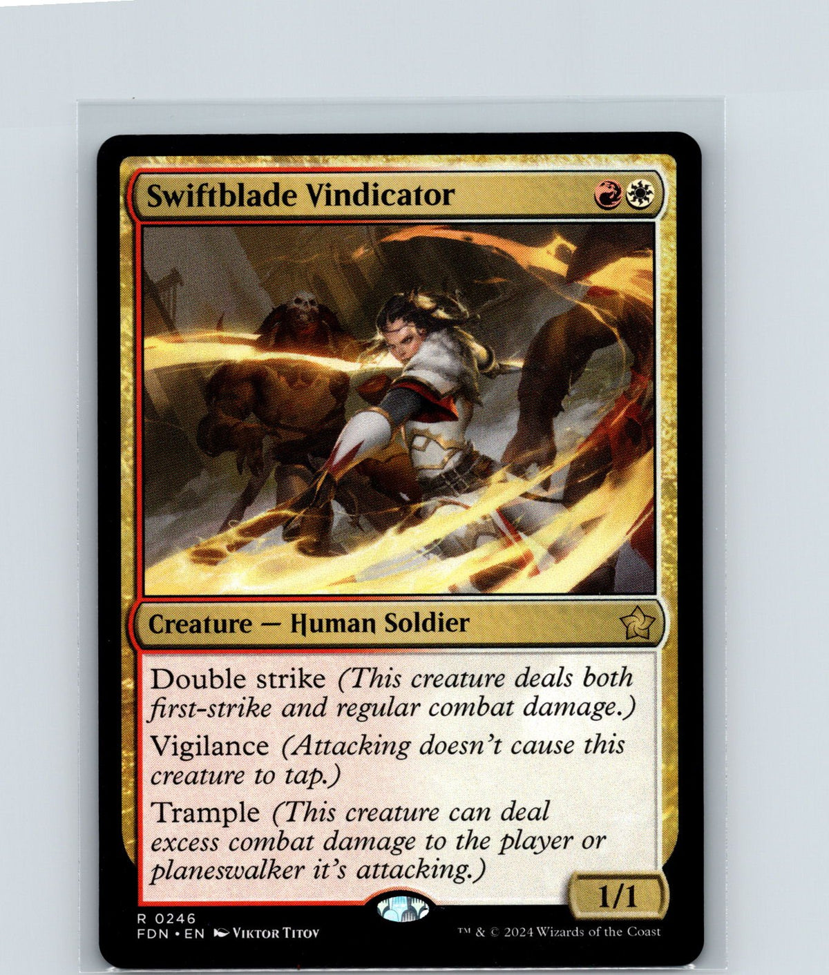 Swiftblade Vindicator R Foundations 246 NM