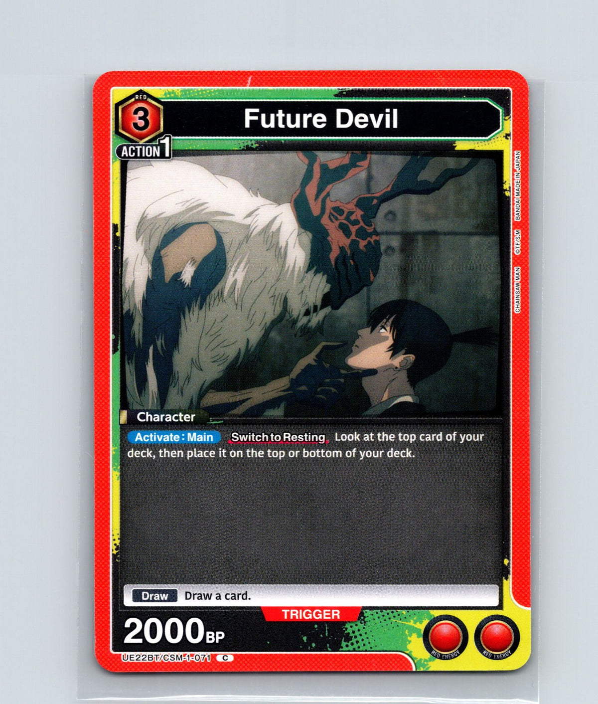 Future Devil Common UE22BT: CHAINSAW MAN UE22BT/CSM-1-071 NM