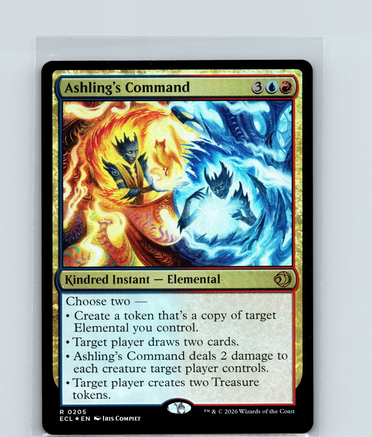 Ashling's Command Foil R Lorwyn Eclipsed 205 NM