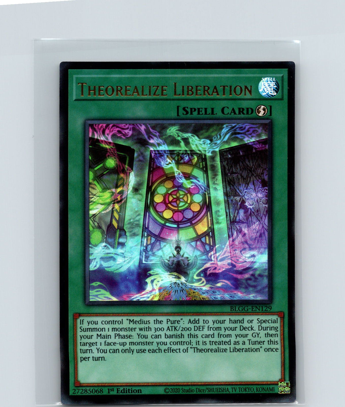 Theorealize Liberation 1st Edition Ultra Gallery BLGG-EN129 NM