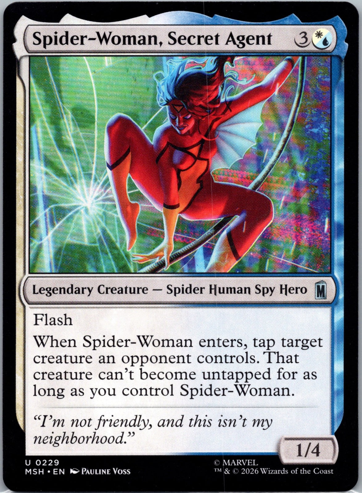 Spider-Woman, Secret Agent U Marvel Super Heroes 229 NM