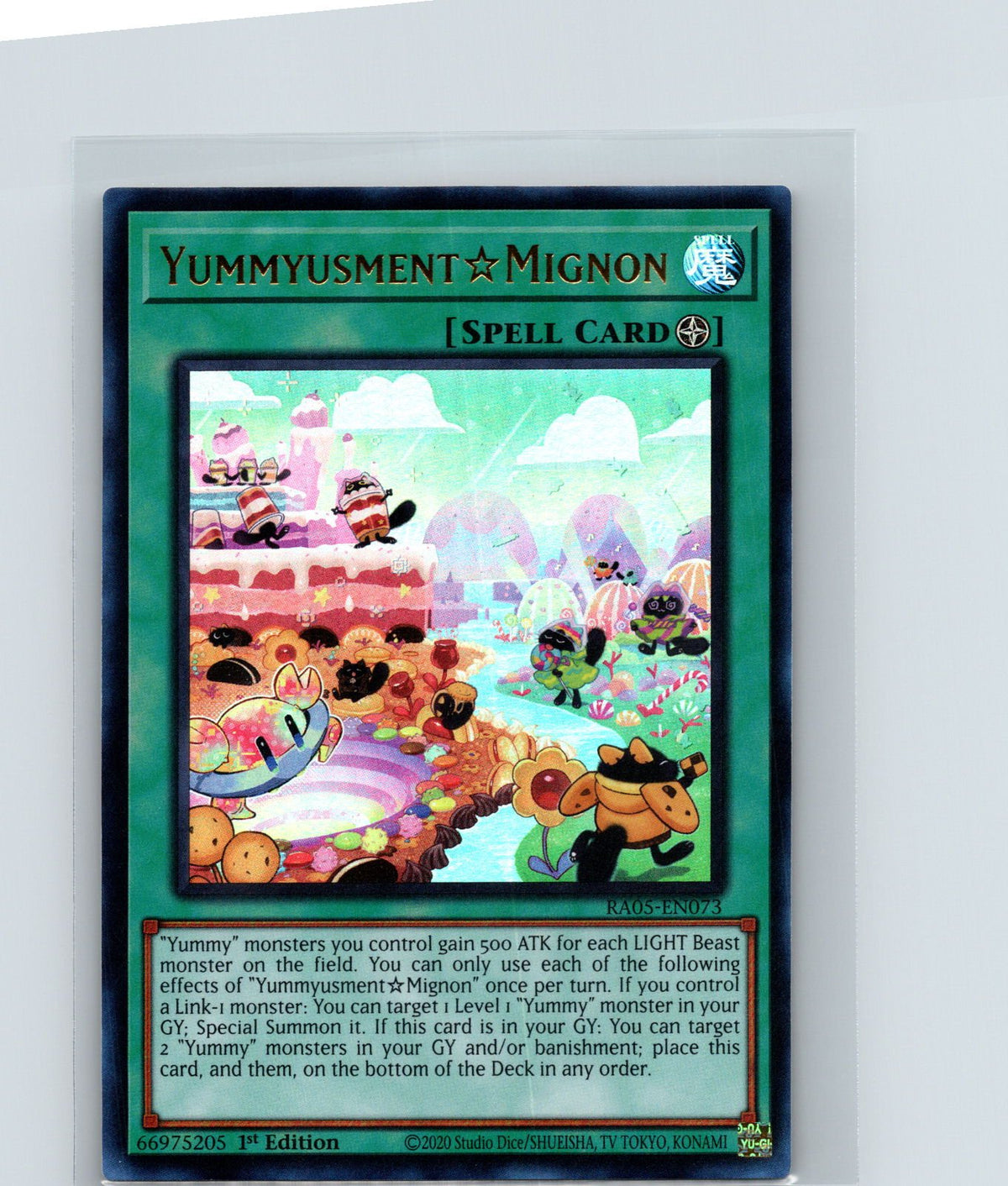 YummyusmentMignon 1st Edition Ultra Rare Rarity Collection 5 RA05-EN073 NM
