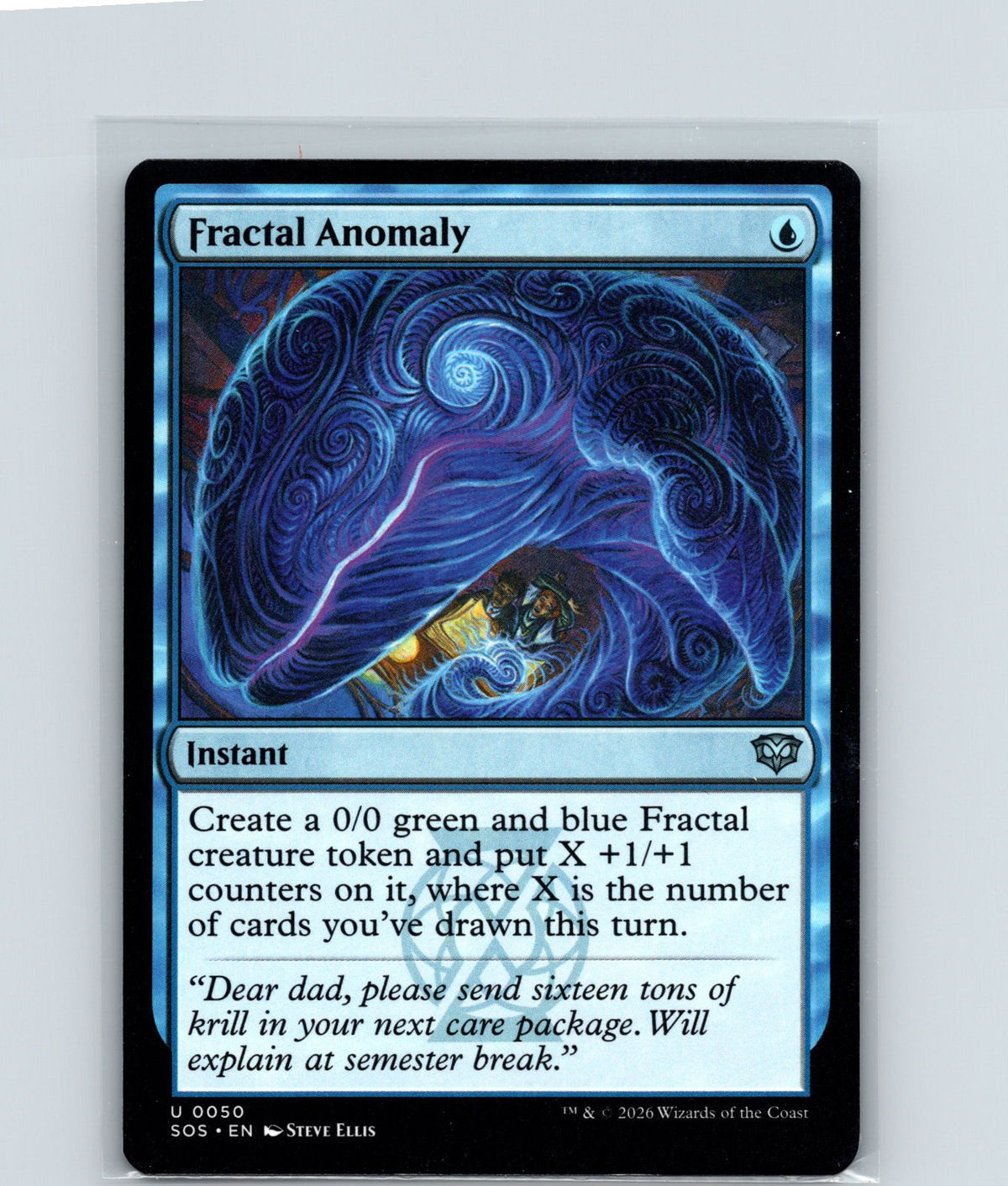 Fractal Anomaly U Secrets of Strixhaven 50 NM