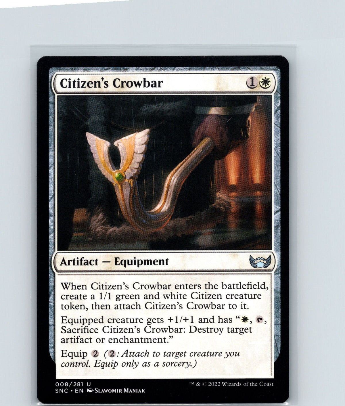 Citizen's Crowbar U Streets of New Capenna 8 NM
