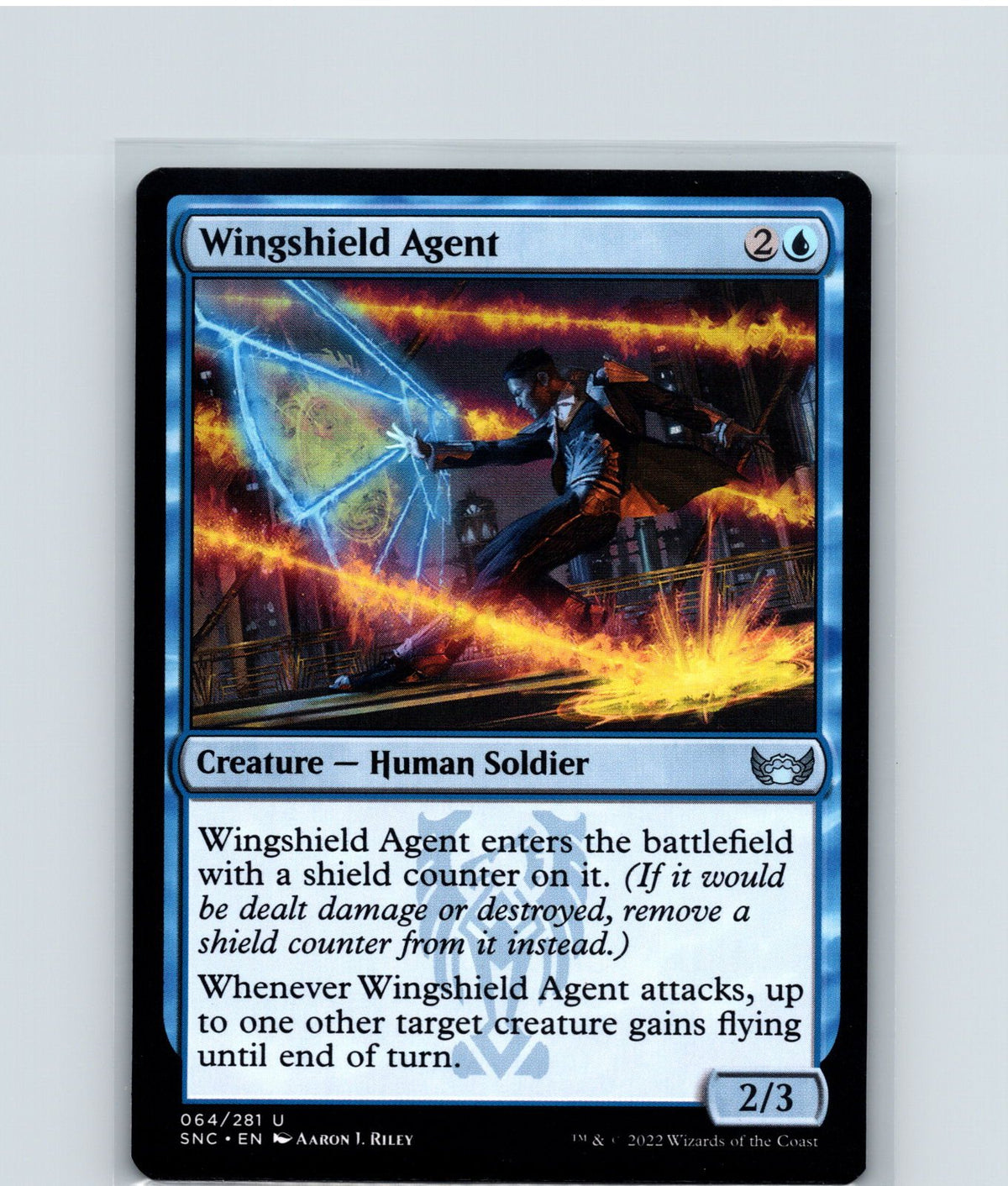 Wingshield Agent U Streets of New Capenna 64 NM