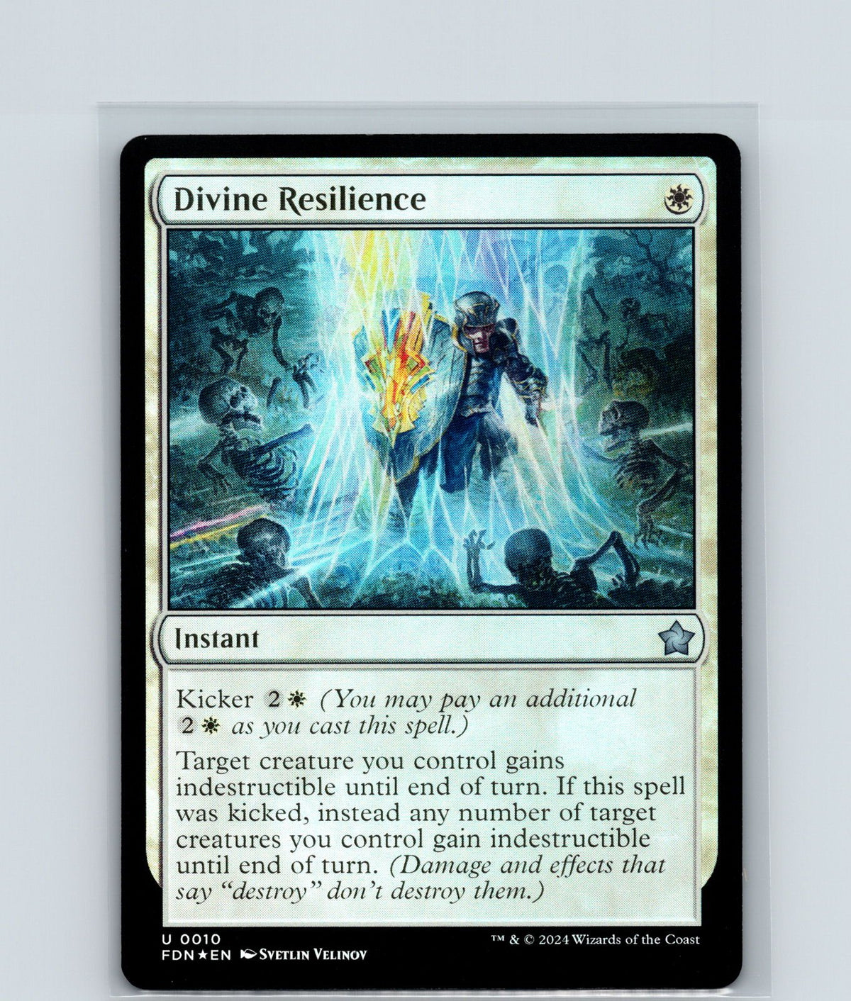 Divine Resilience Foil U Foundations 10 NM