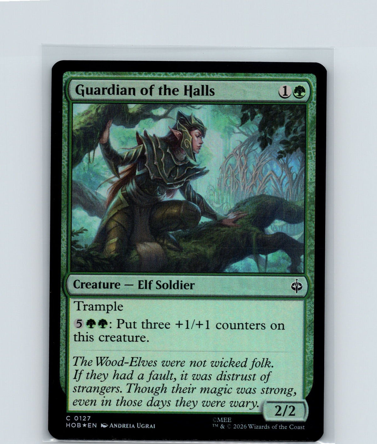 Guardian of the Halls Foil C The Hobbit 127 NM