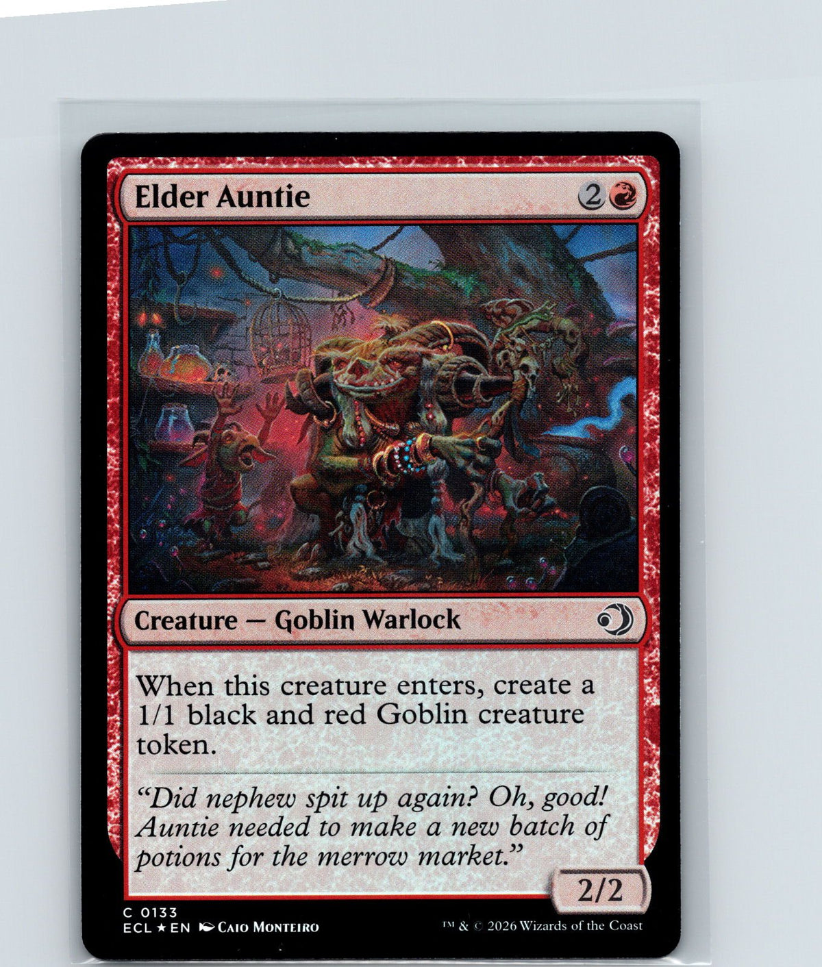 Elder Auntie Foil C Lorwyn Eclipsed 133 NM
