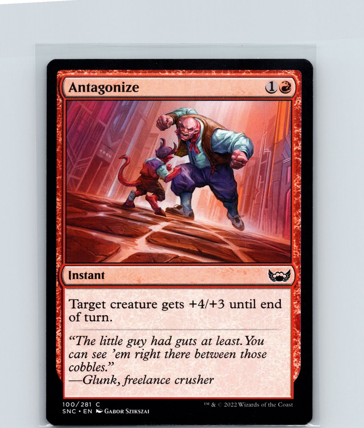 Antagonize C Streets of New Capenna 100 NM