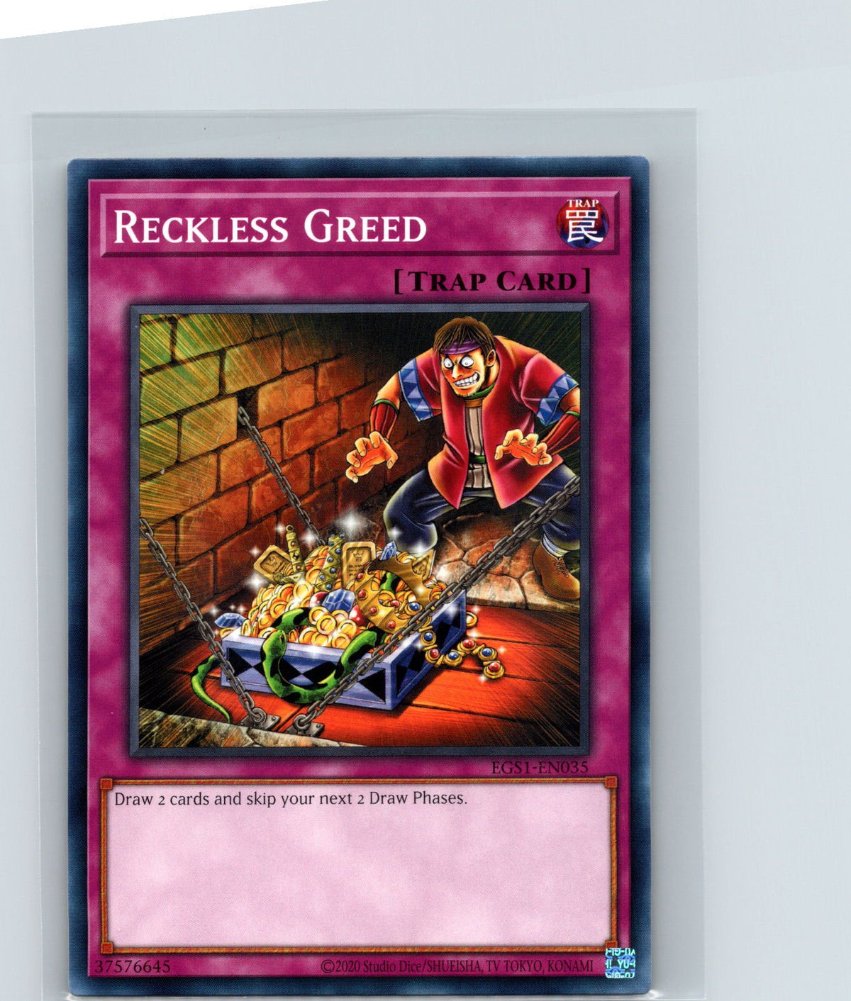 Reckless Greed Unlimited Common EGS1-EN035 NM