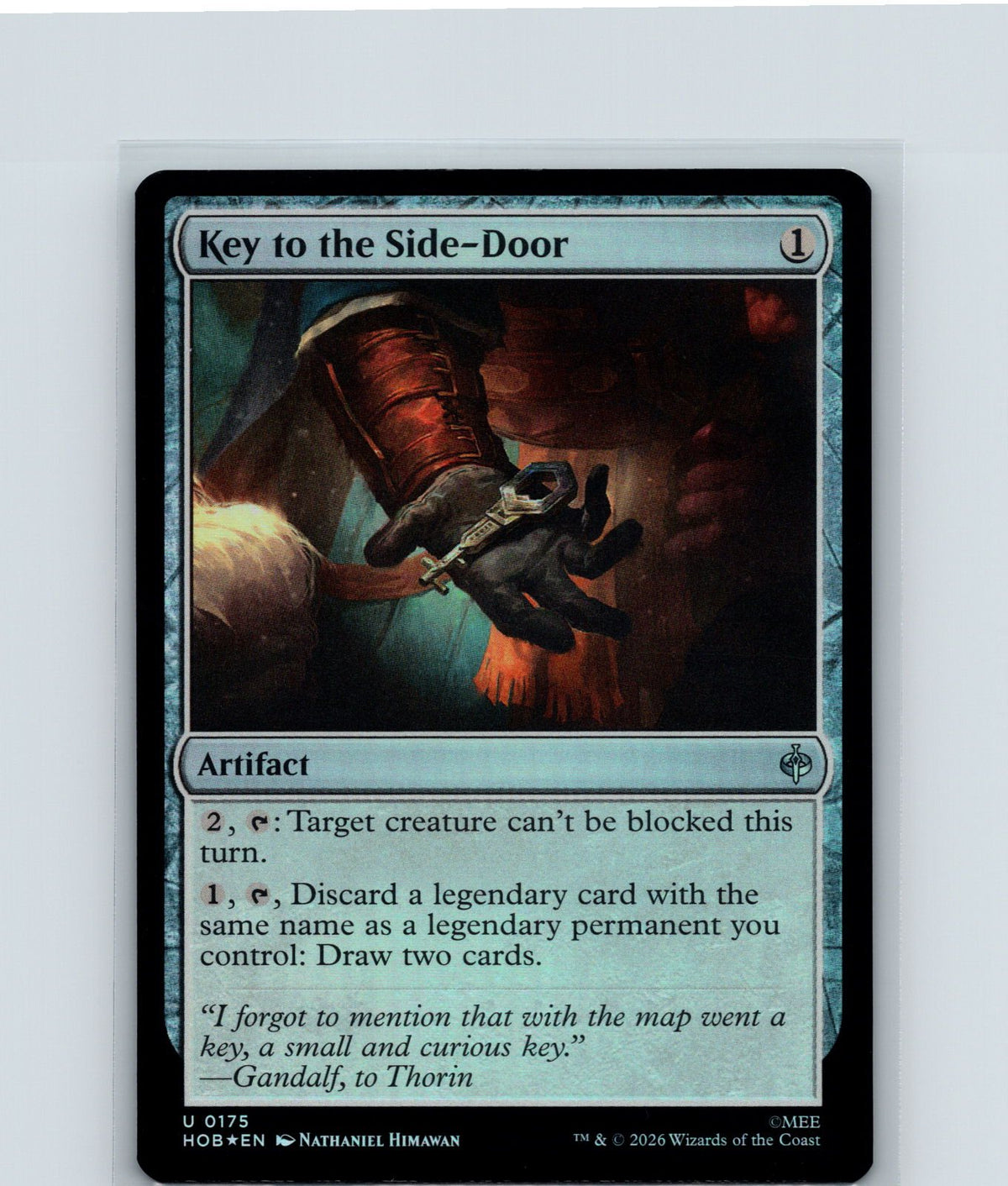 Key to the Side-Door Foil U The Hobbit 175 NM