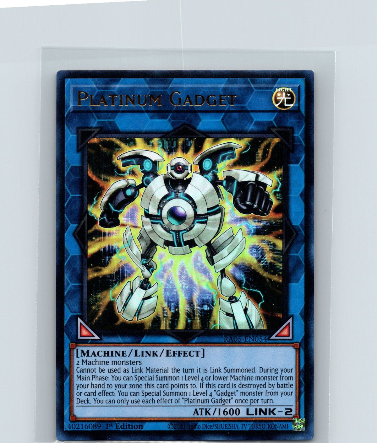 Platinum Gadget 1st Edition Ultra Rare Rarity Collection 5 RA05-EN054 NM