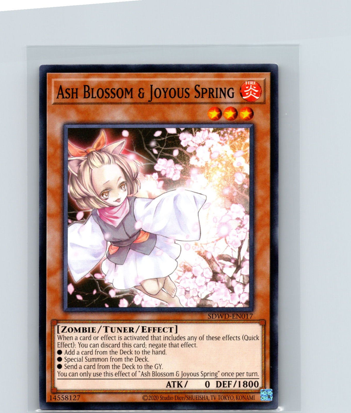 Ash Blossom & Joyous Spring Unlimited Common SDWD-EN017 NM
