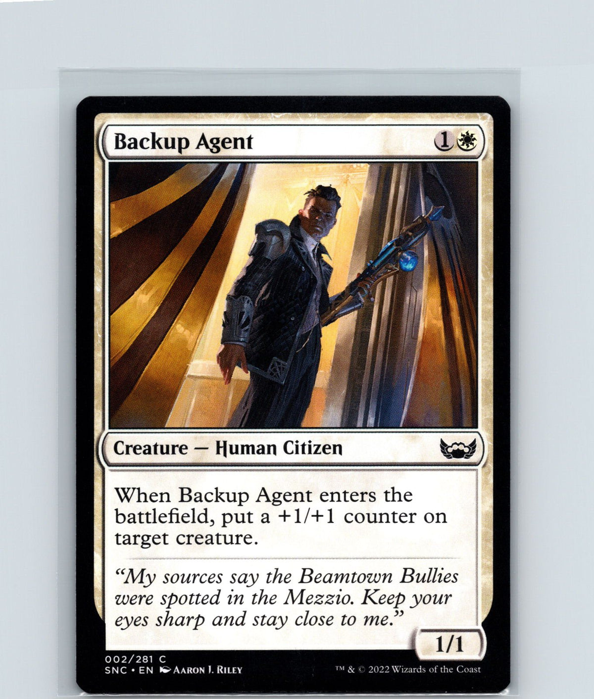Backup Agent C Streets of New Capenna 2 NM
