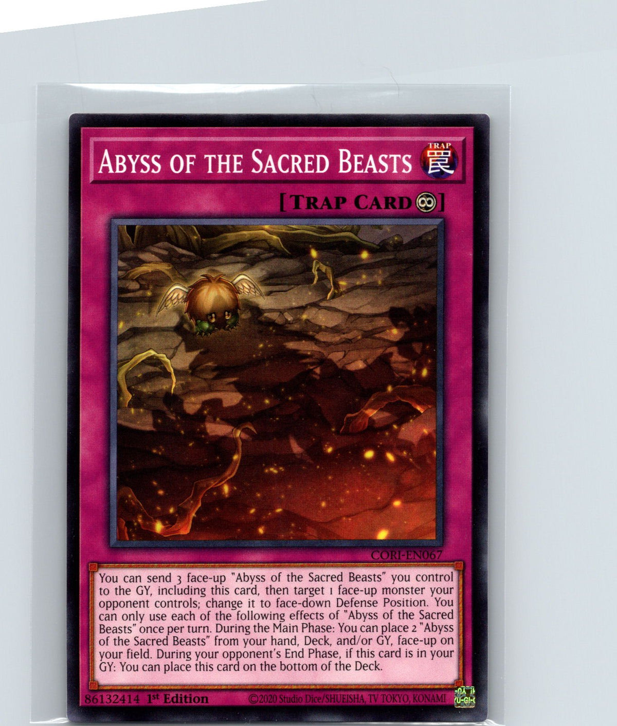 Abyss of the Sacred Beasts 1st Edition Common Chaos Origins CORI-EN067 NM
