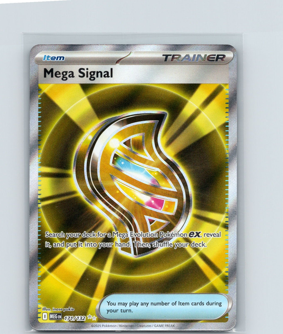 Mega Signal Holo Ultra Rare ME01: Mega Evolution 171/132 NM