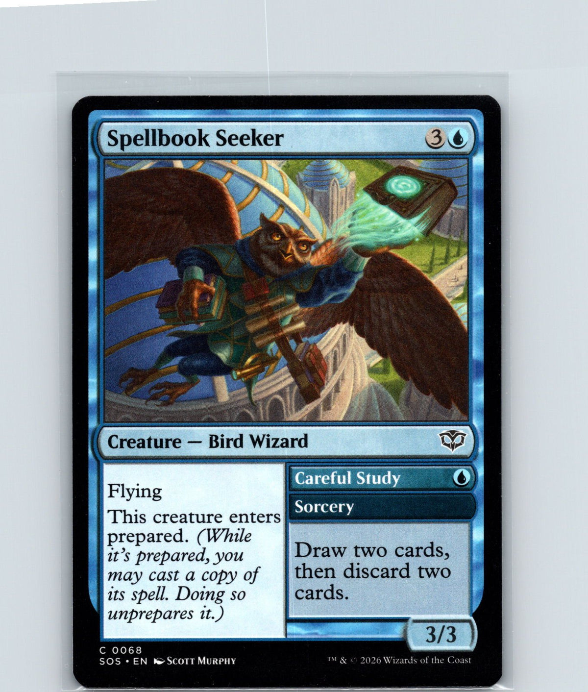 Spellbook Seeker C Secrets of Strixhaven 68 NM