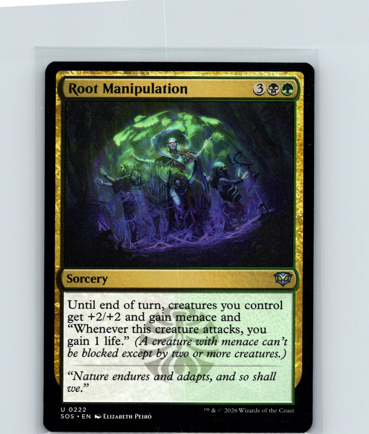 Root Manipulation U Secrets of Strixhaven 222 NM