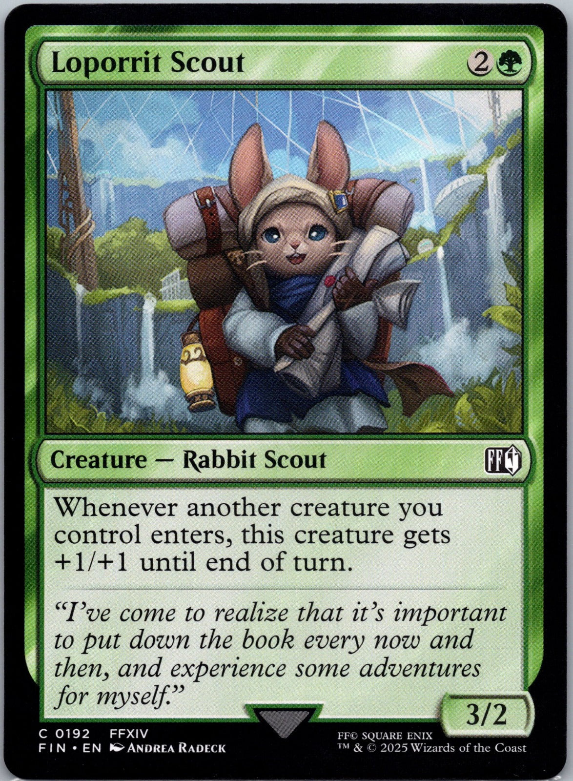 Loporrit Scout C FINAL FANTASY 192 NM