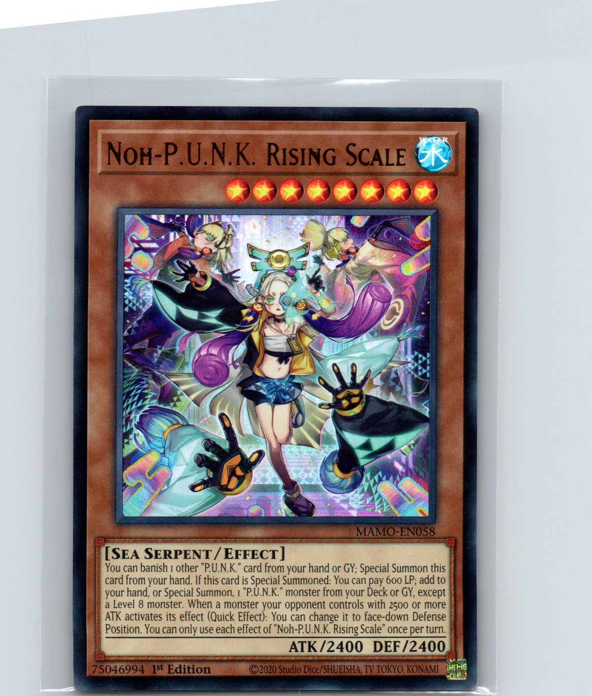 Noh-P.U.N.K. Rising Scale 1st Ed Ultra Rare Magnificent Monsters MAMO-EN058 NM