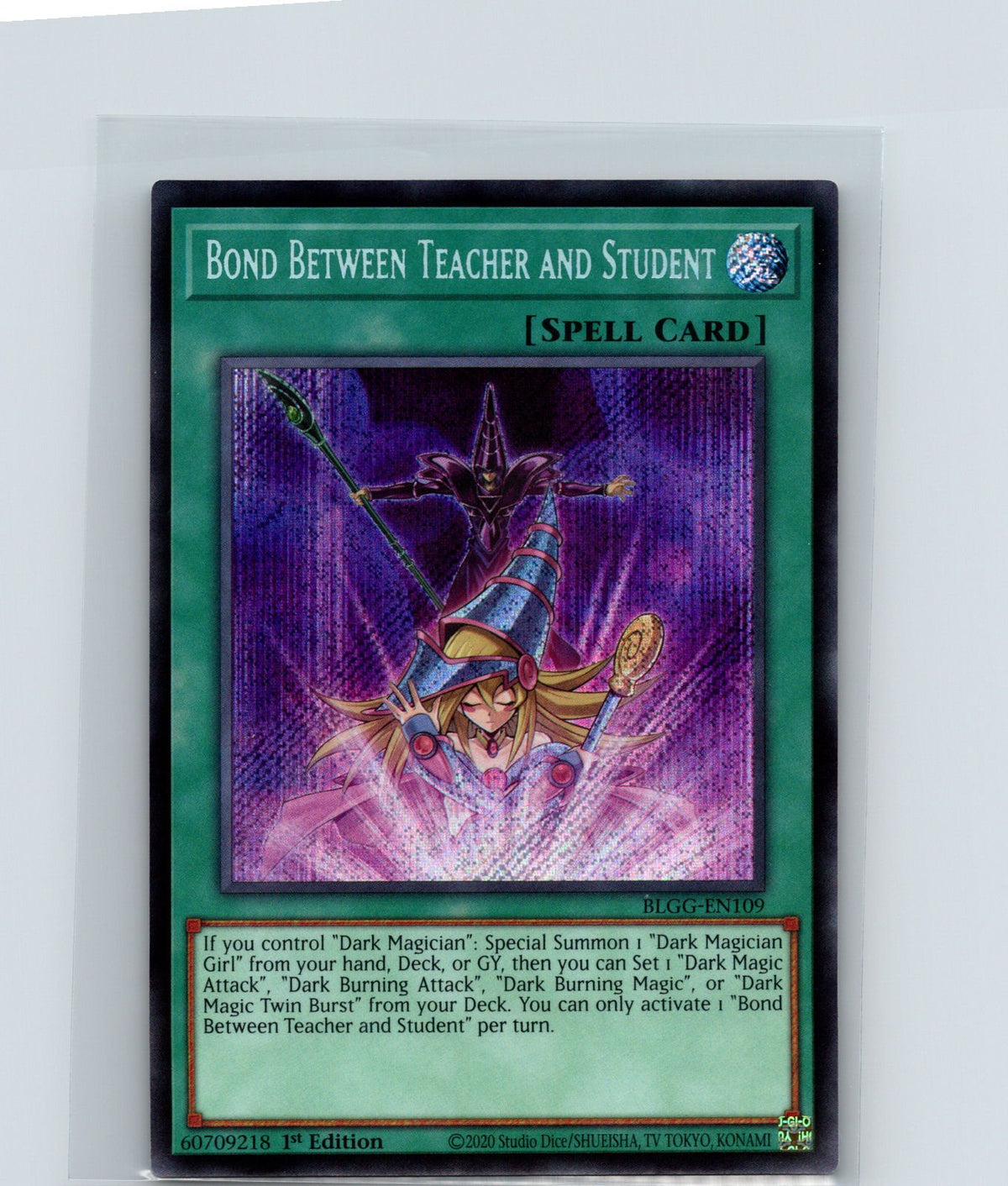 Bond Between Teacher and Student 1st Edition Secret Rare BLGG-EN109 NM