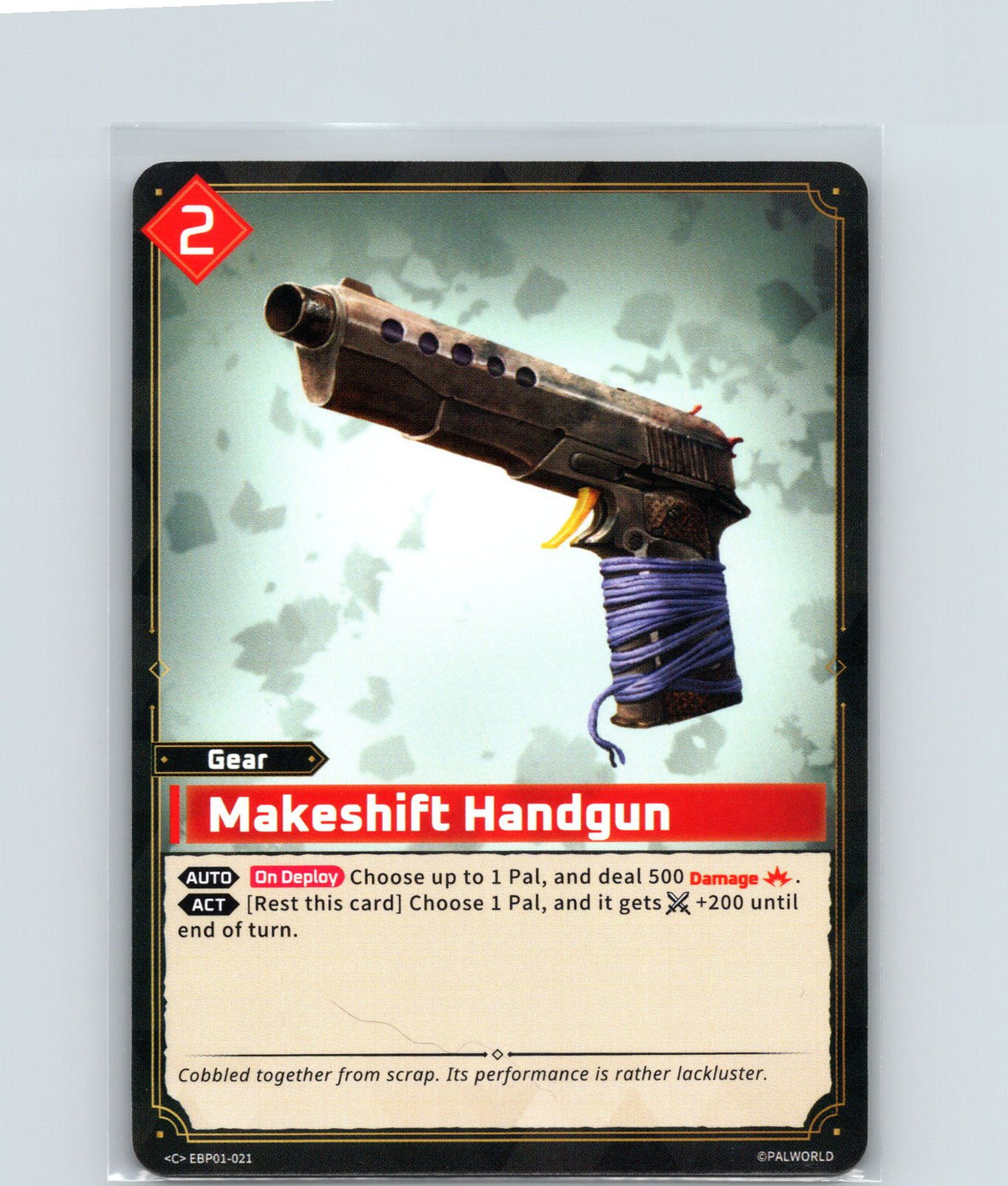 Makeshift Handgun Common BP01: Dawn of Palpagos EBP01-021 NM