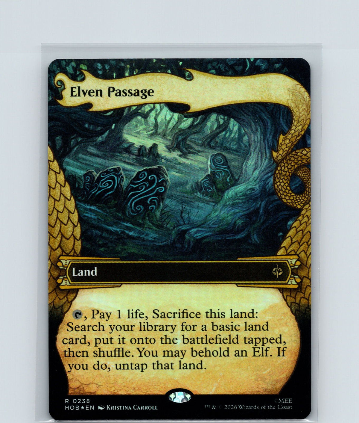 Elven Passage (Showcase) Foil R The Hobbit 238 NM