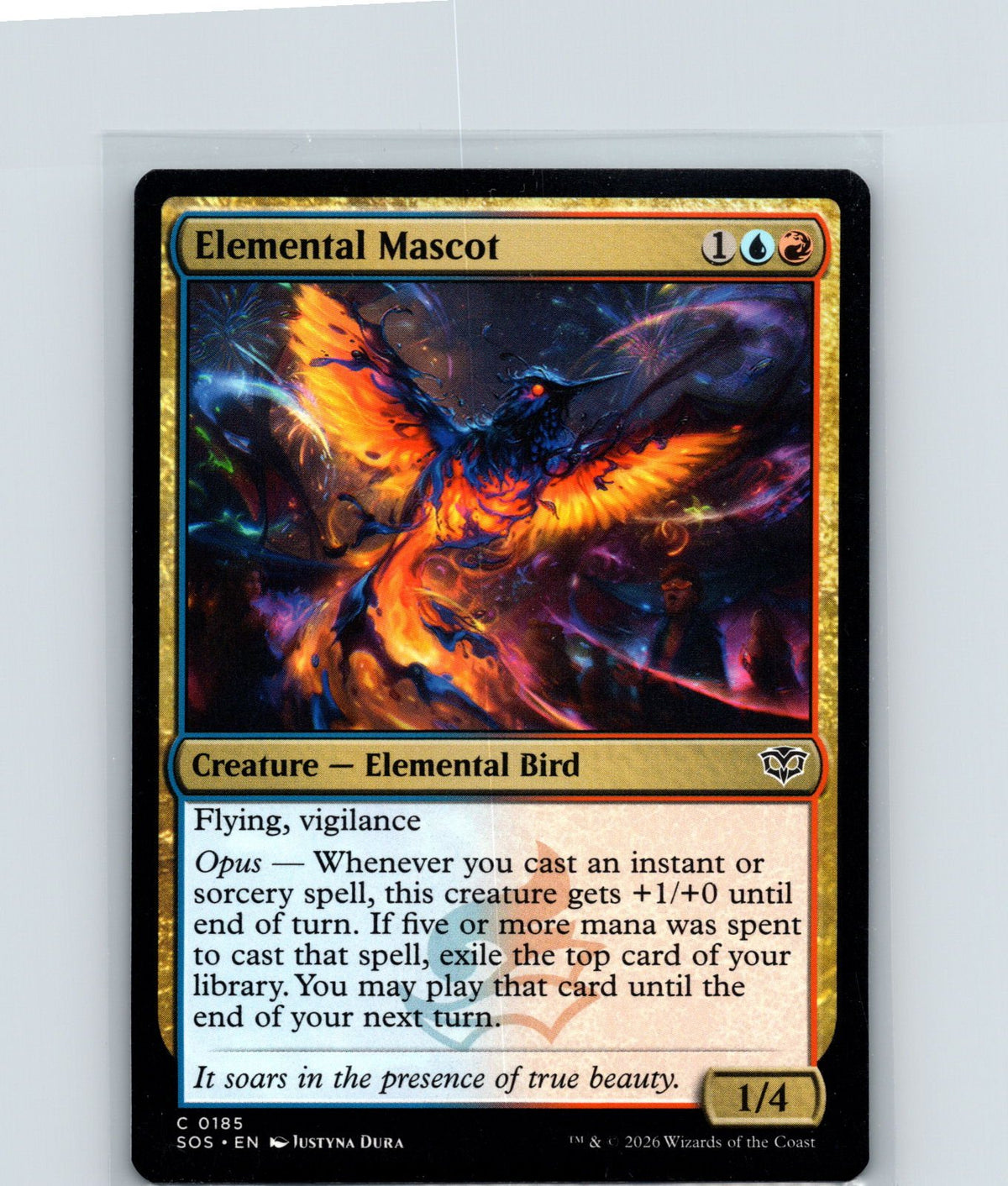 Elemental Mascot C Secrets of Strixhaven 185 NM