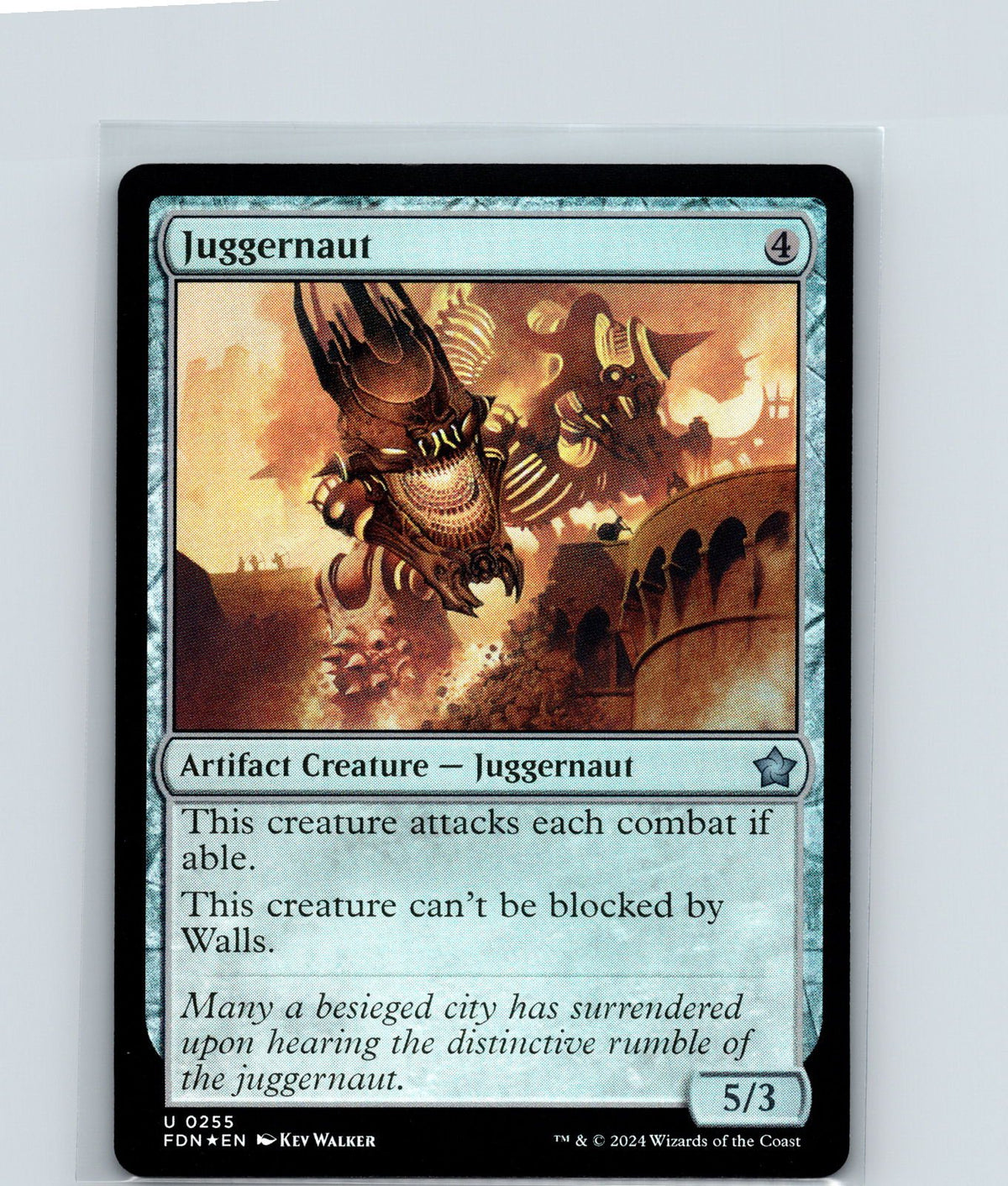 Juggernaut Foil U Foundations 255 NM