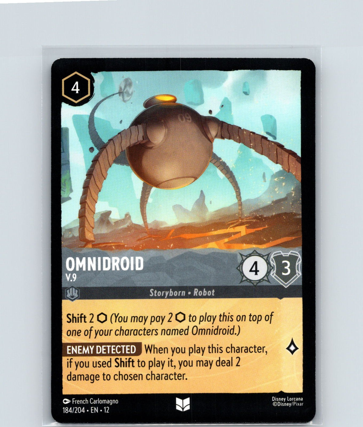 Omnidroid - V.9 Uncommon Wilds Unknown 184/204 NM