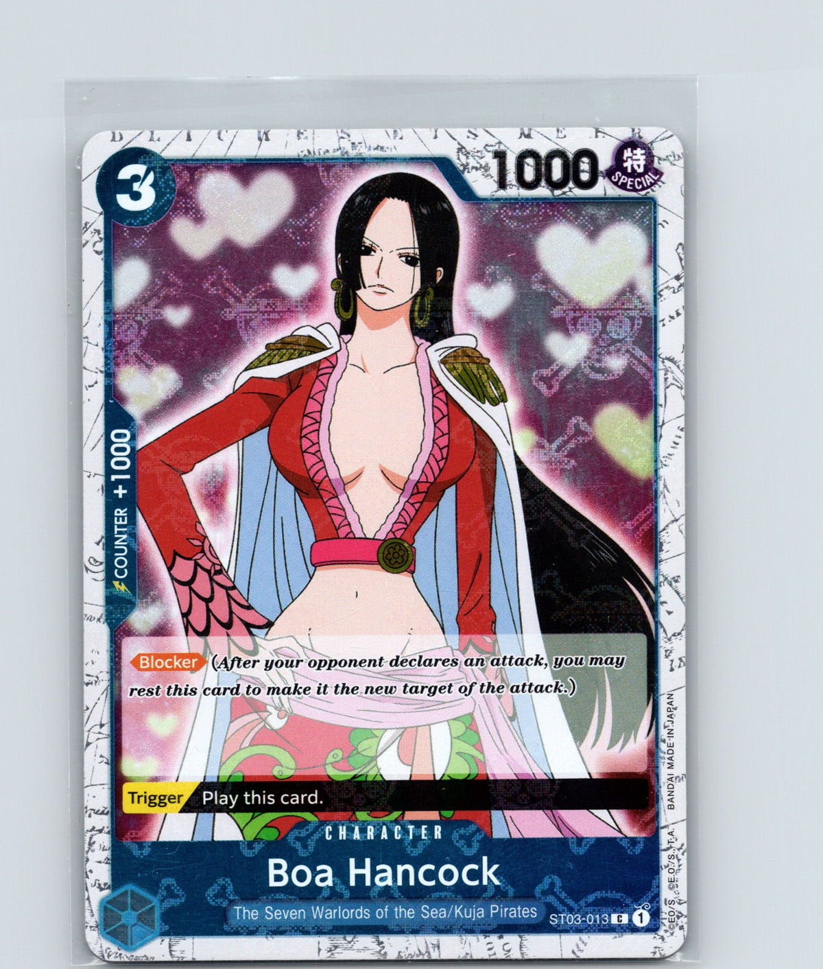 Boa Hancock C Starter Deck 3: The Seven Warlords of The Sea ST03-013 NM