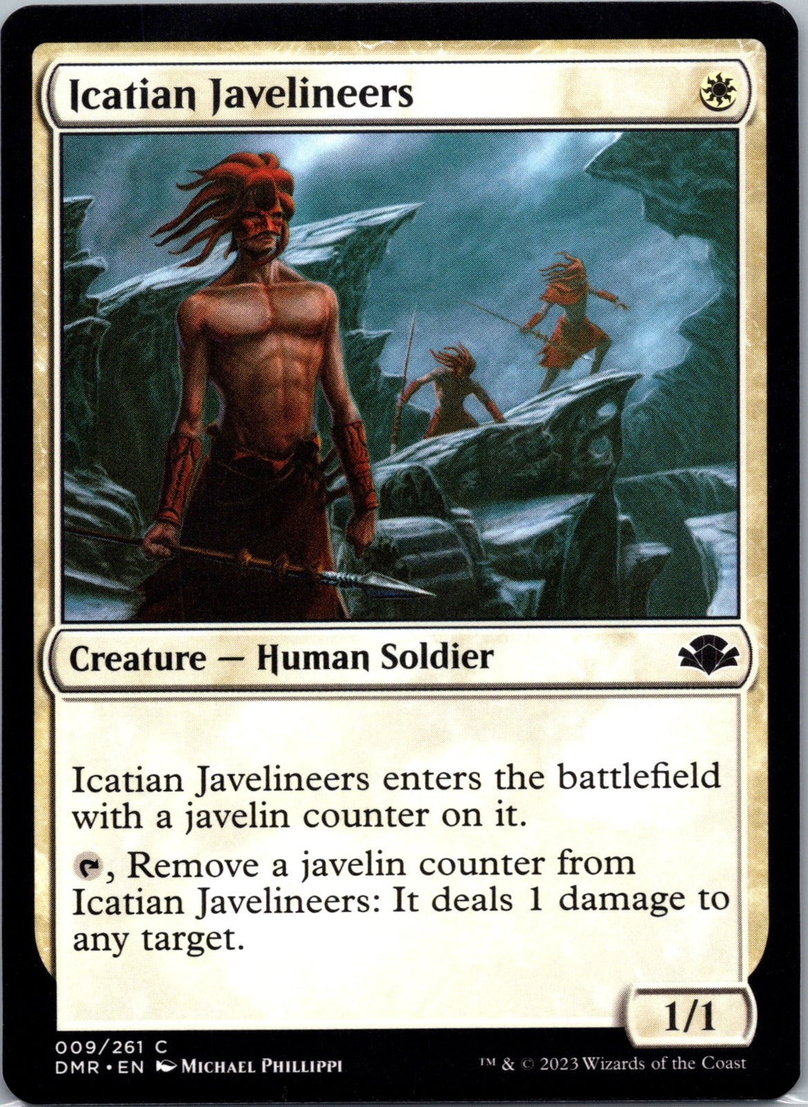 Icatian Javelineers C Dominaria Remastered 9 NM