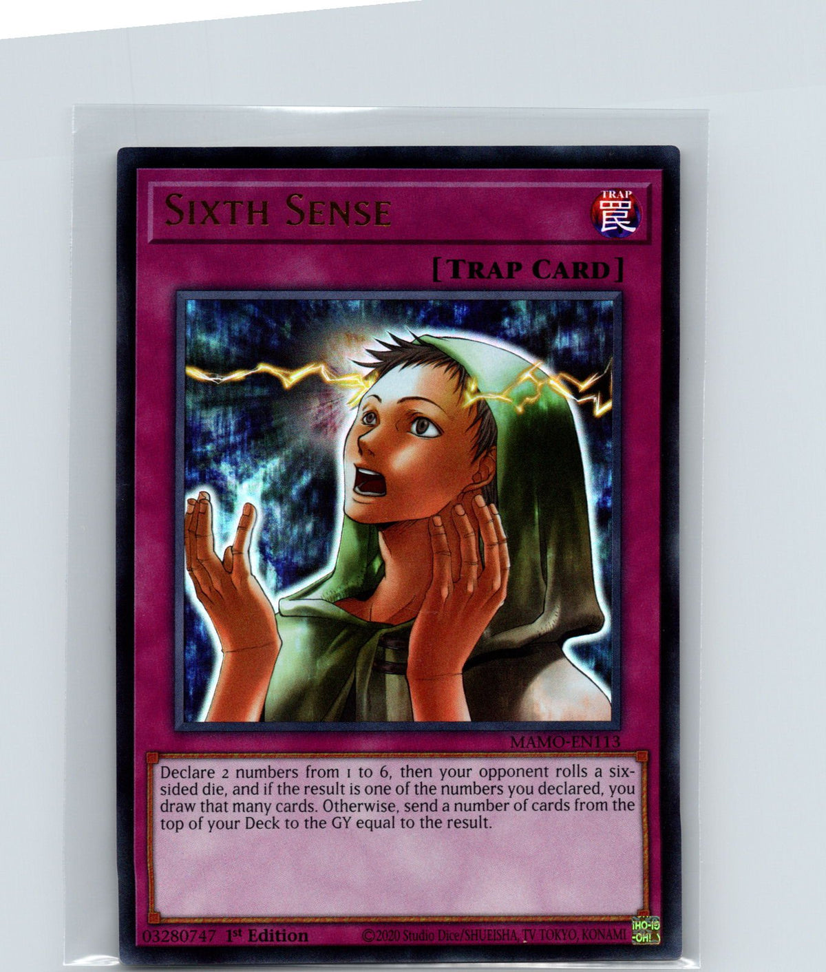 Sixth Sense 1st Edition Ultra Rare Magnificent Monsters MAMO-EN113 NM