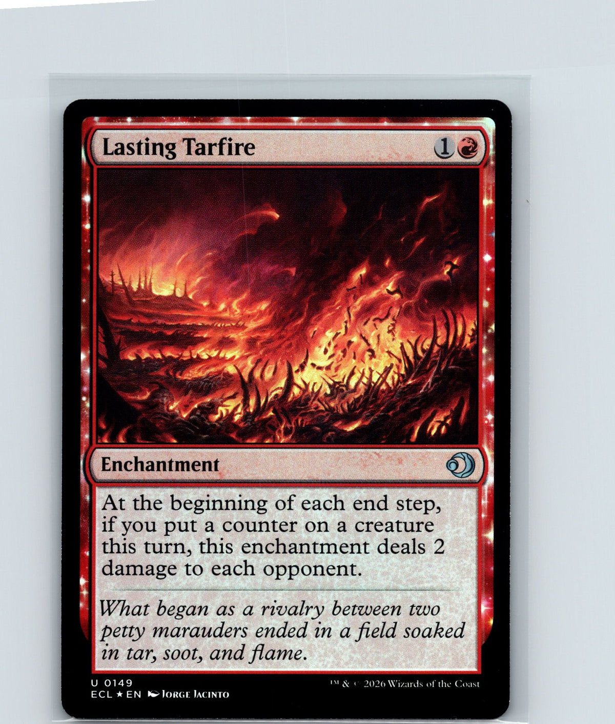 Lasting Tarfire Foil U Lorwyn Eclipsed 149 NM
