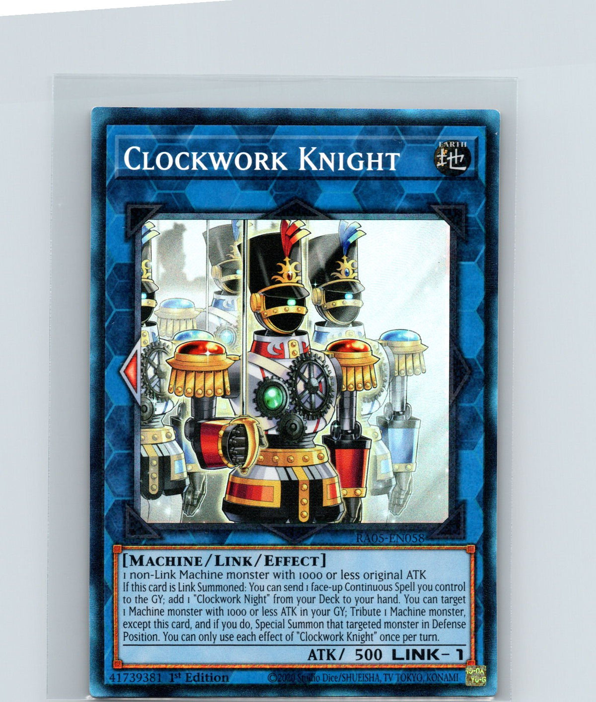 Clockwork Knight Super Rare Rarity Collection 5 RA05-EN058 NM
