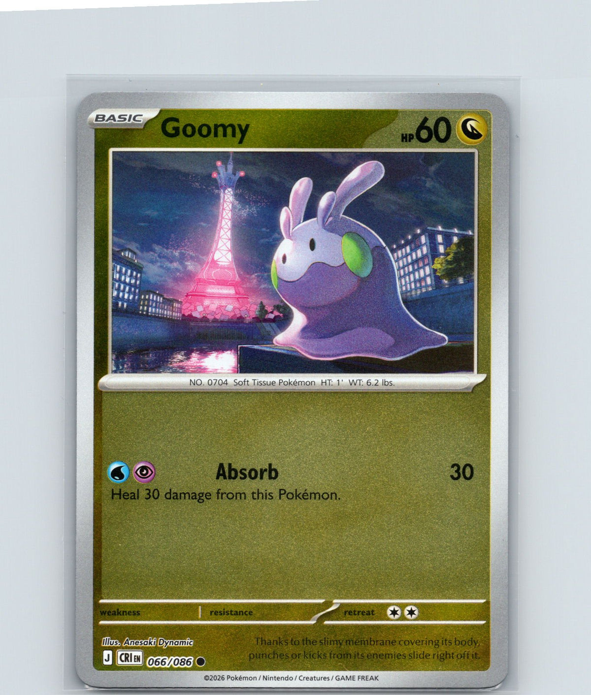 Goomy Common ME04: Chaos Rising 066/086 NM