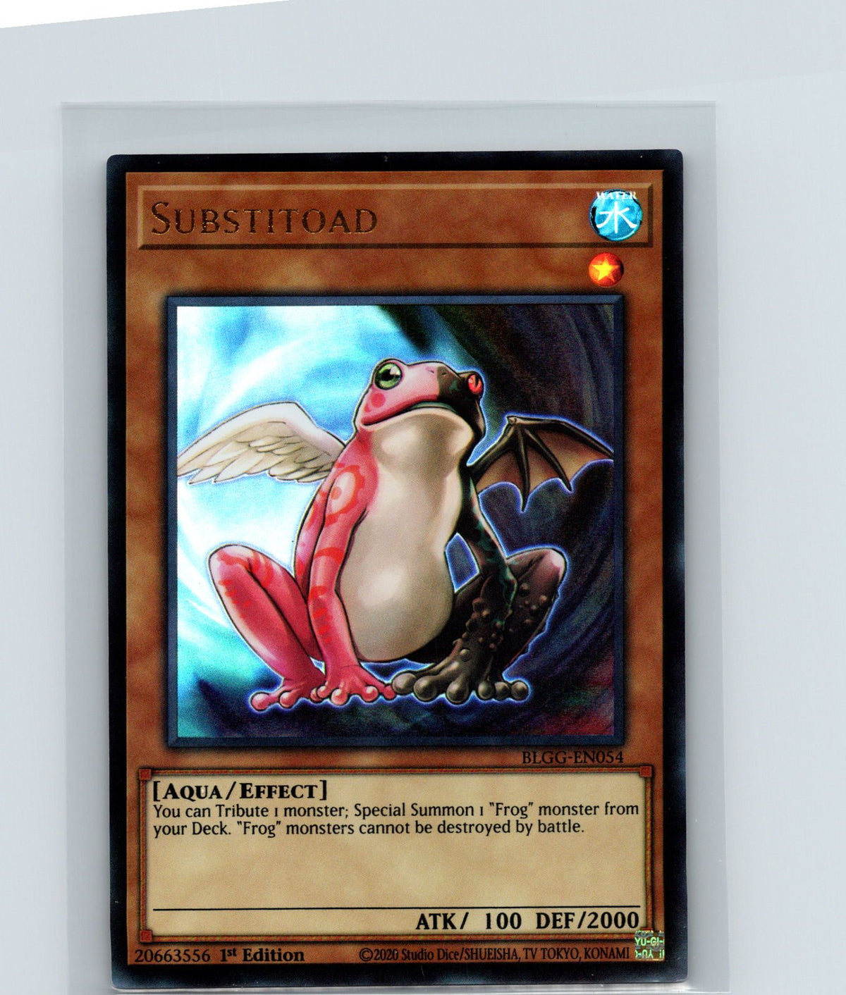 Substitoad 1st Edition Ultra Rare BLGG-EN054 NM