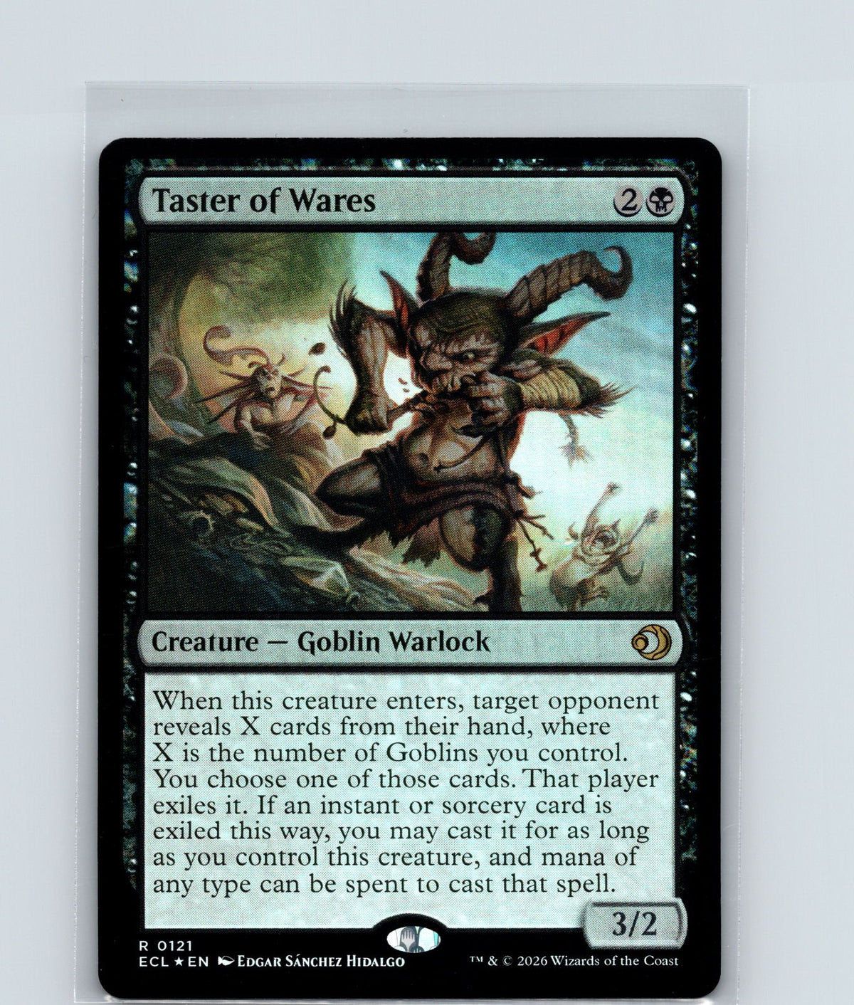Taster of Wares Foil R Lorwyn Eclipsed 121 NM