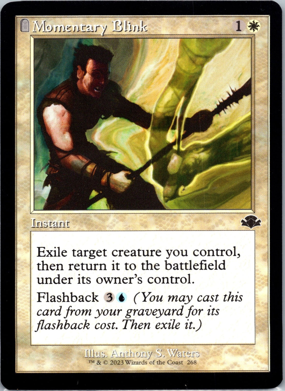Momentary Blink (Retro Frame) C Dominaria Remastered 268 NM
