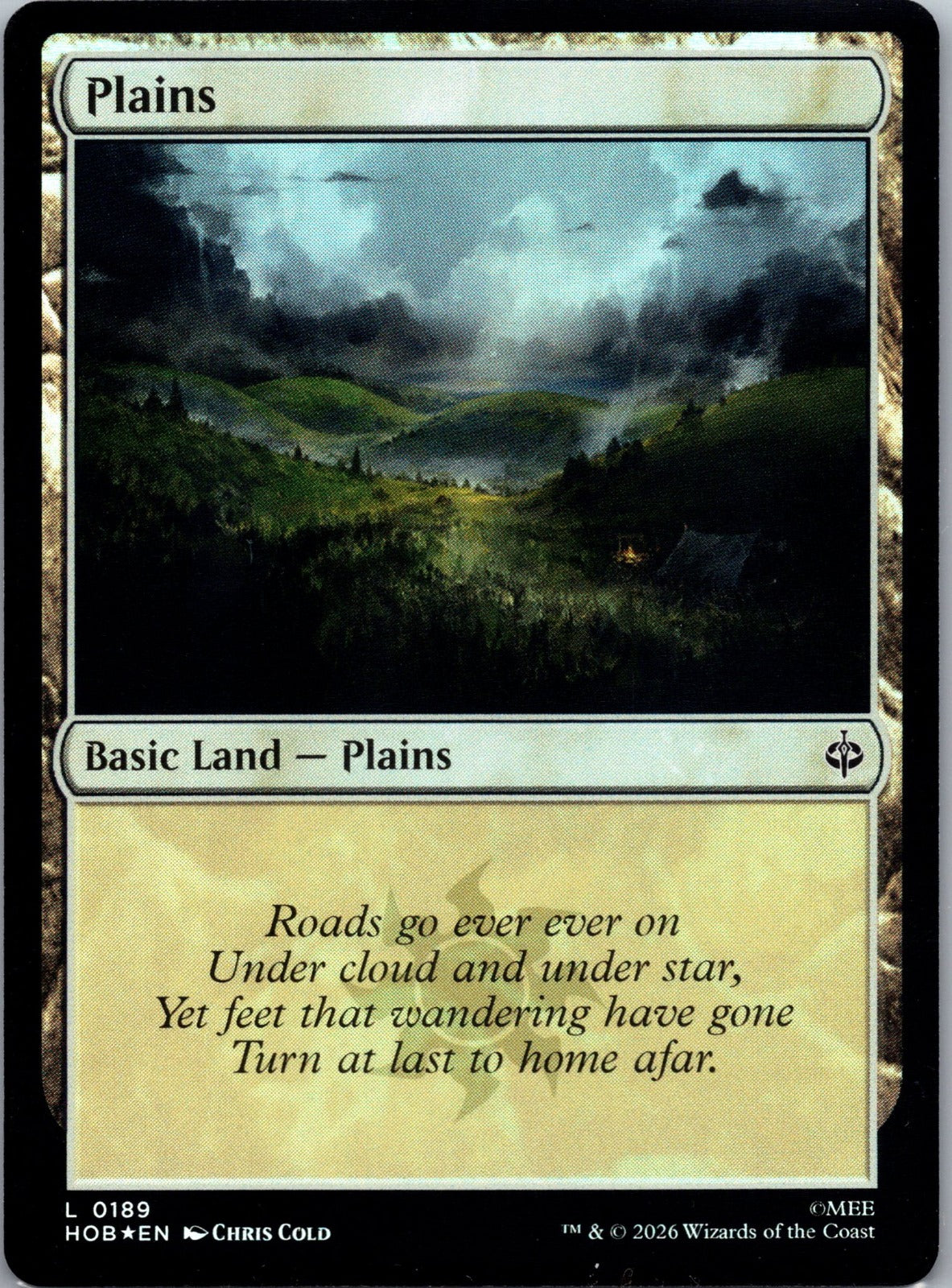 Plains Foil L The Hobbit 189 NM