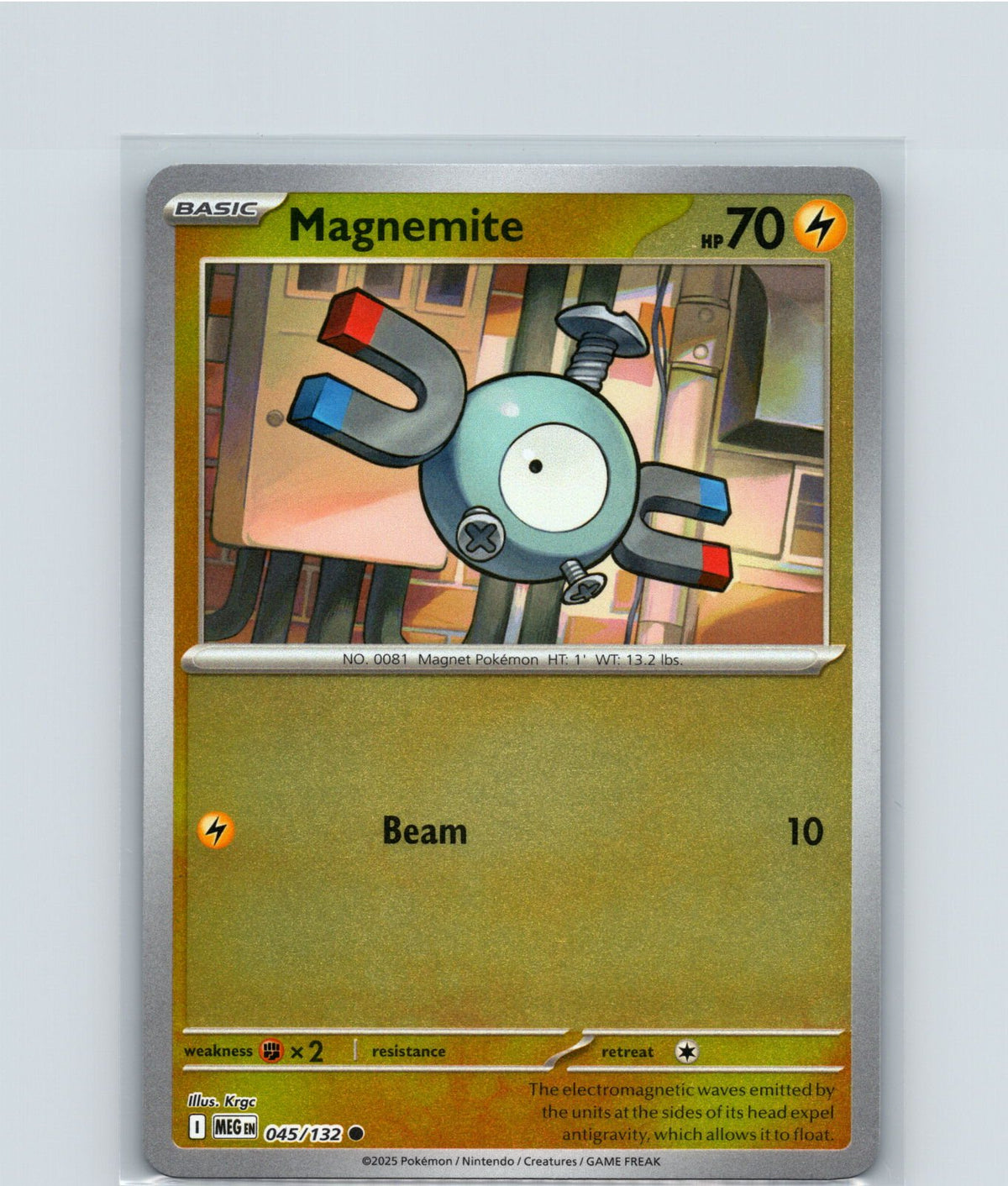 Magnemite Common ME01: Mega Evolution 045/132 NM
