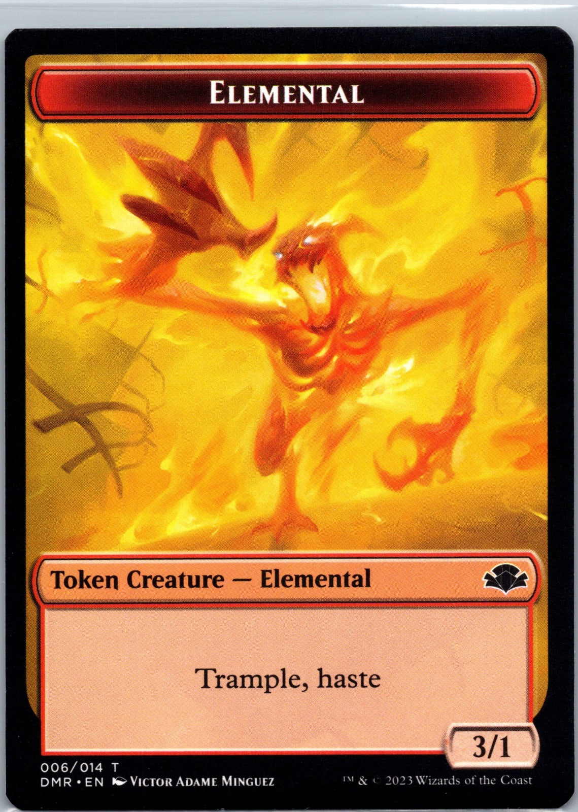 Elemental Token T Dominaria Remastered 6 NM