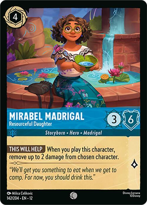 Mirabel Madrigal - Resourceful Daughter Common Wilds Unknown 142/204 NM