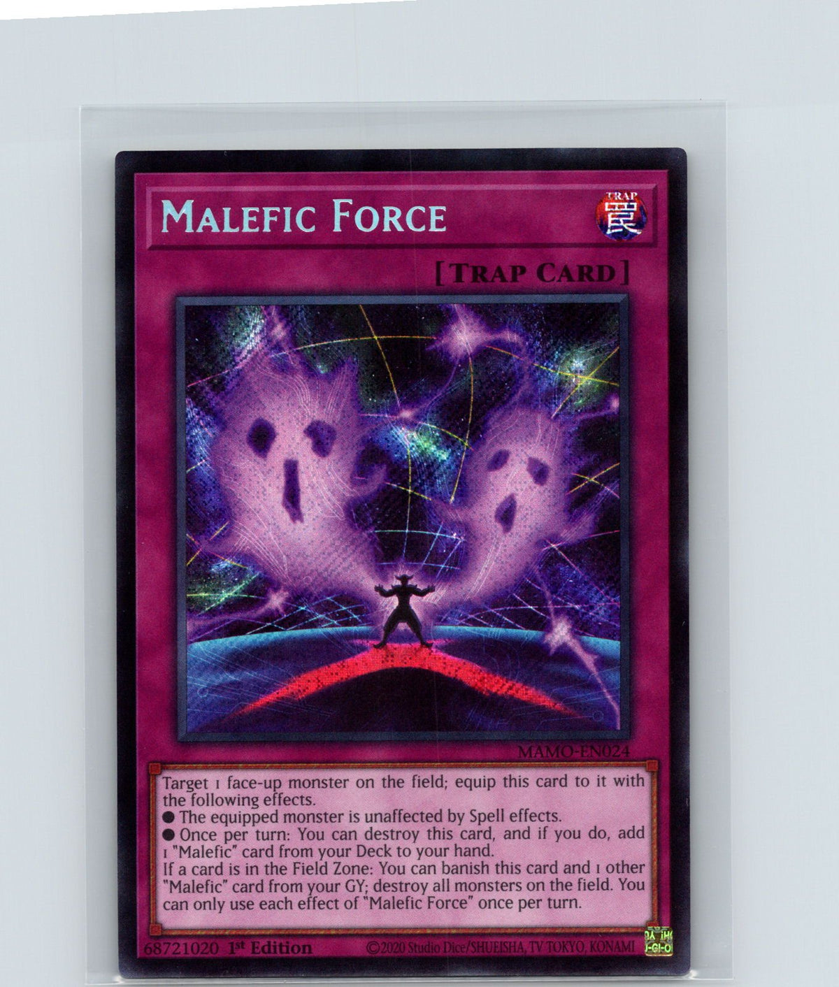 Malefic Force 1st Edition Ultra Rare Magnificent Monsters MAMO-EN024 NM