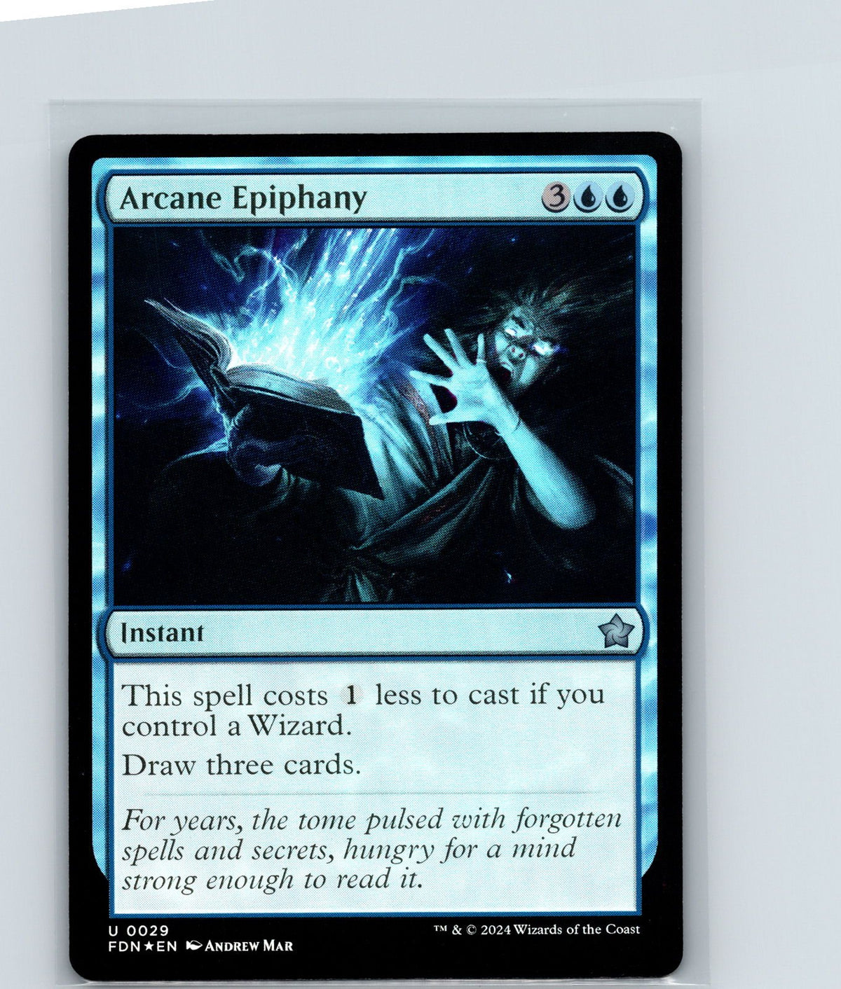 Arcane Epiphany Foil U Foundations 29 NM