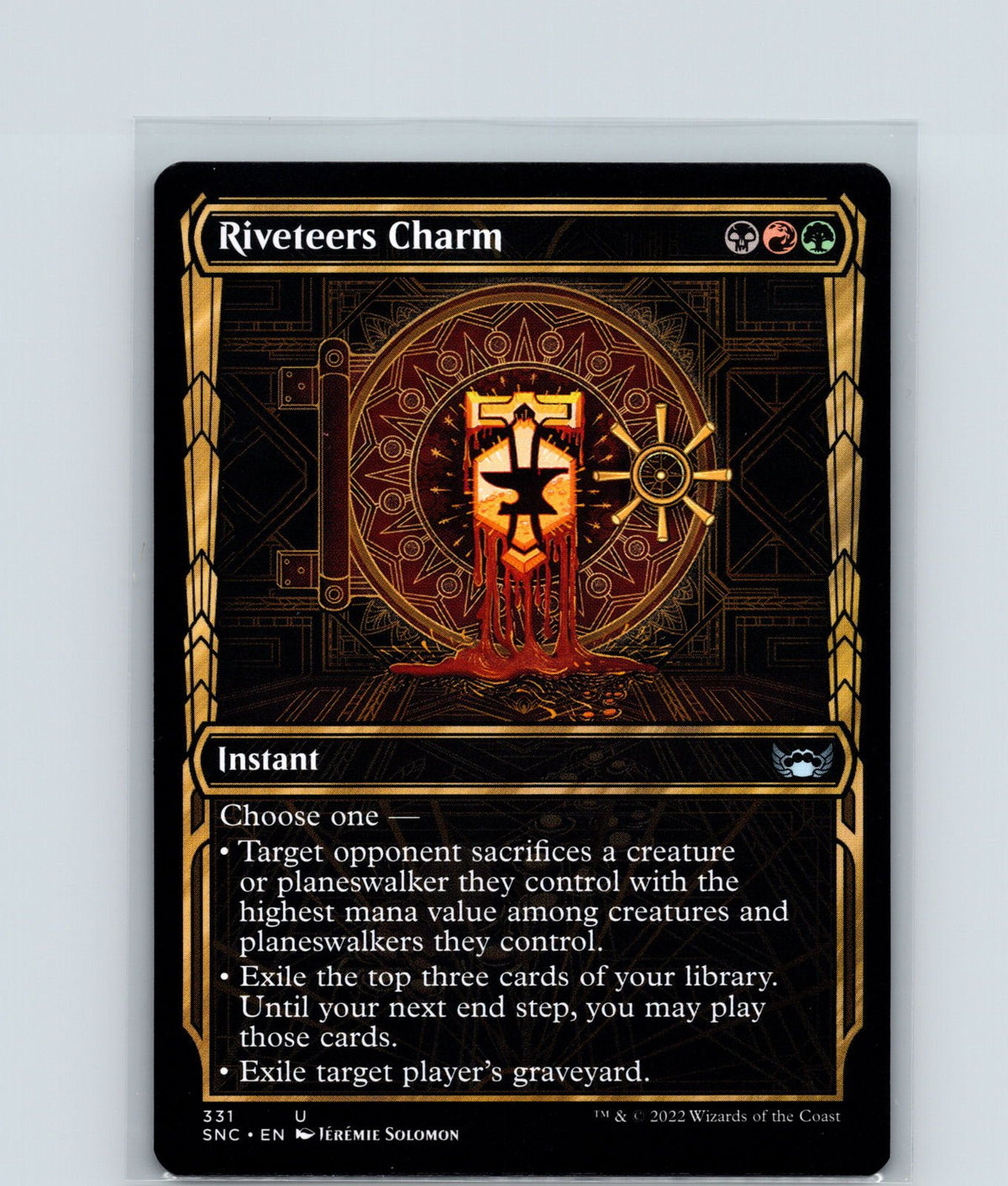 Riveteers Charm (Showcase) U Streets of New Capenna 331 NM