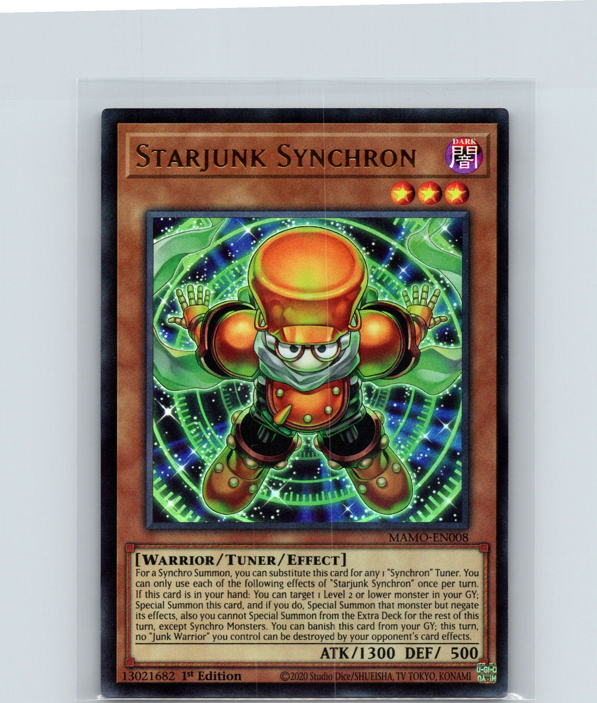 Starjunk Synchron 1st Edition Ultra Rare Magnificent Monsters MAMO-EN008 NM