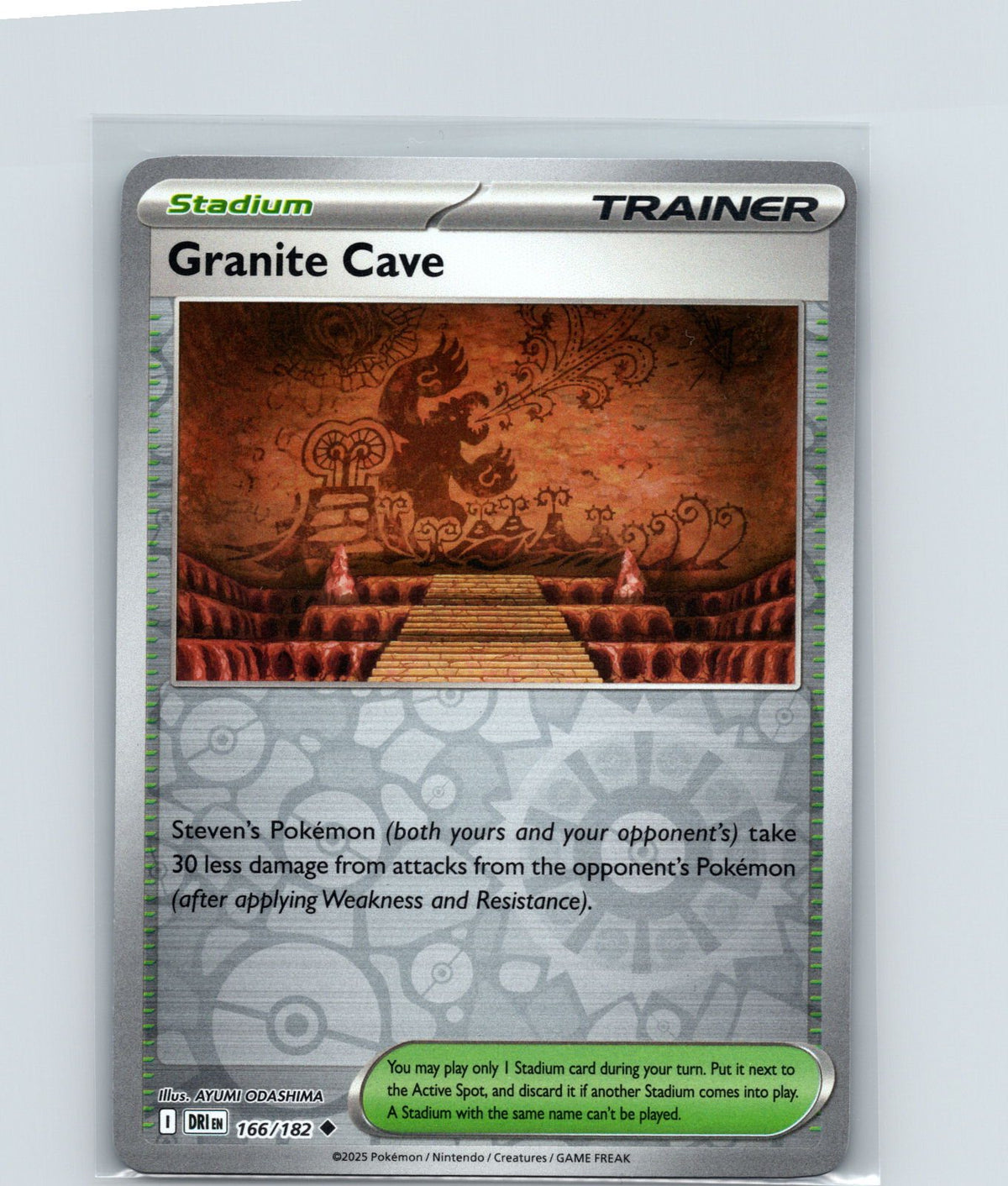 Granite Cave Reverse Holo Uncommon SV10: Destined Rivals 166/182 NM