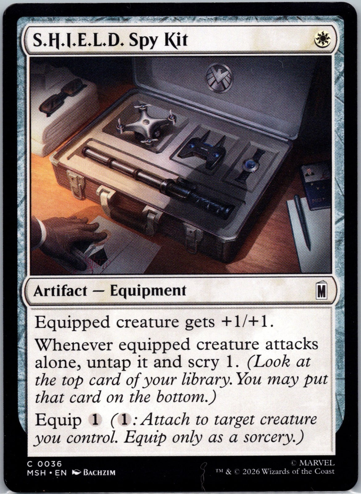 S.H.I.E.L.D. Spy Kit C Marvel Super Heroes 36 NM